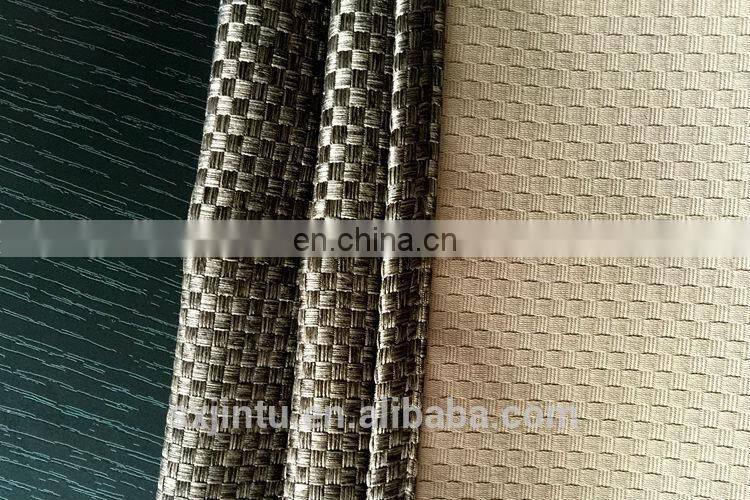 Factory supply cheap latest design Linen fabric for curtain