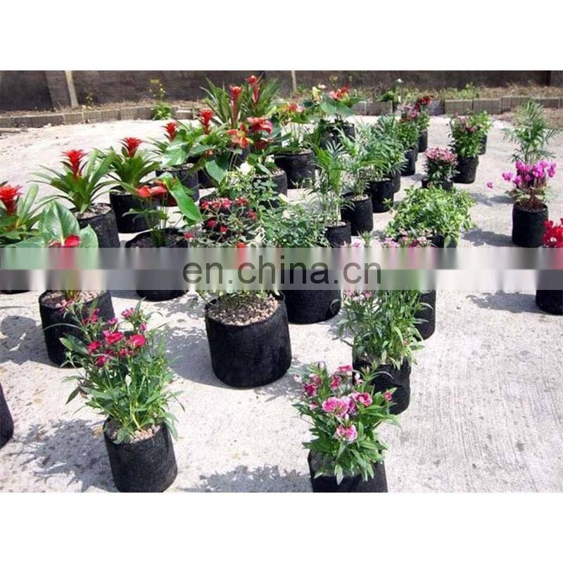 100% polyester 1 gallon plant pots with handle