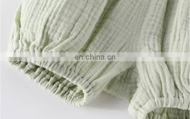 New girls fashion Europe and the United States shoulder suit  T-shirt Pants girls clothes sets