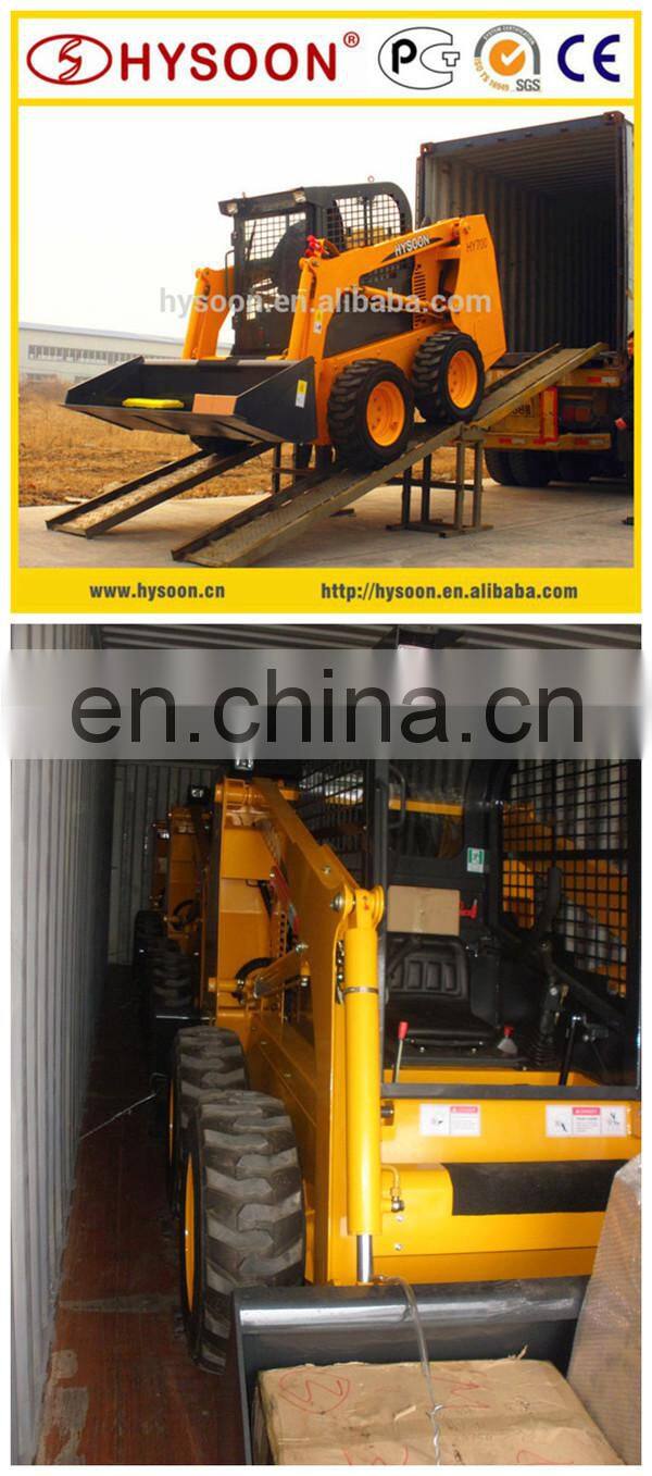 China Diesel Engine Skid Steer Loader