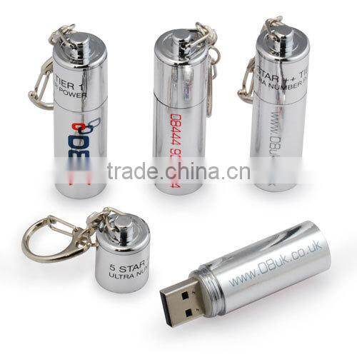 16gb metal lipstick usb flash memory