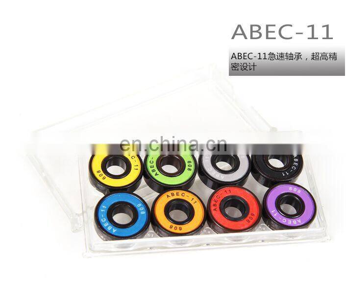 Deep groove ball bearing 608RS 608ZZ 608 bearing dimensions 8*22*7 for Skateboard Scooter