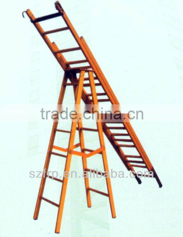 Durable Fiberglass Folding Ladder,Fibre Glass Ladder