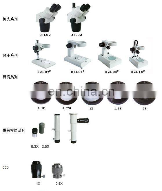 China made binocular zoom stereo microscope price