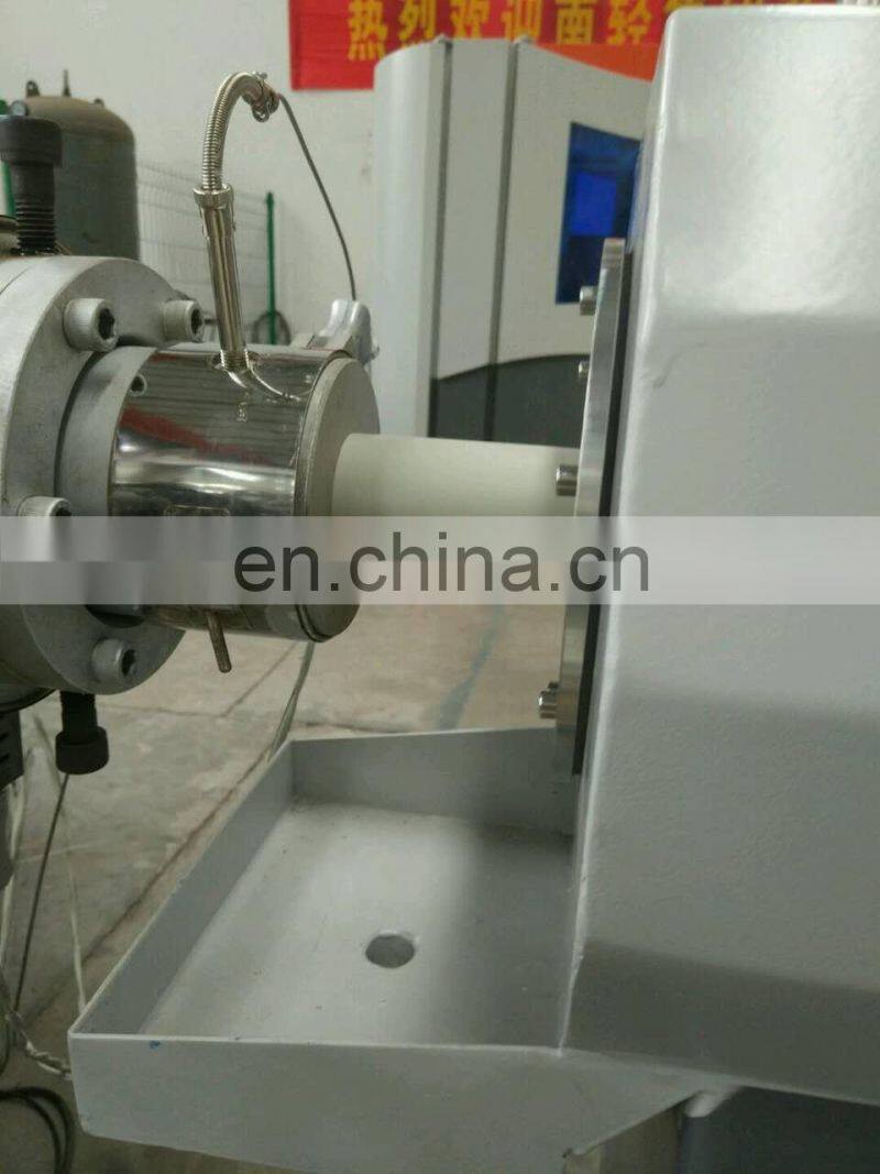 plastic pipe cutter machinery pp pe pvc cutting for extrusion line on sale