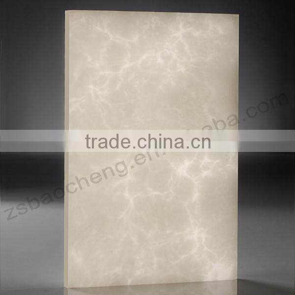 2015 Best Price transparent artificial resin artificial sheet
