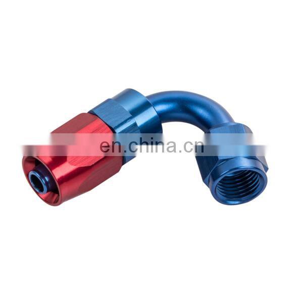 Quick Disconnect Degree Pipe Plumbing Hose An Fitting Swivel Press Push In Adapter Alloy Angle Fittings