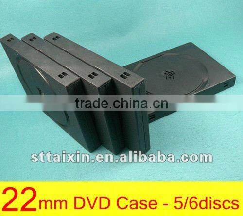 22mm multiple cd case for 5/6 discs