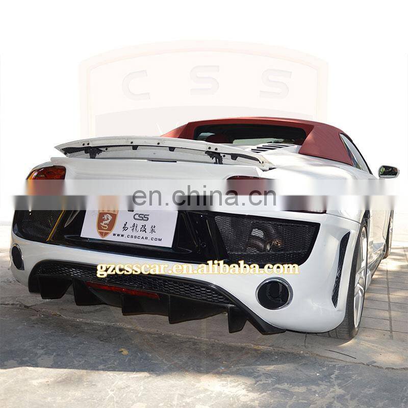 converte to re gula style fiberglass body kit for r8 big body kits On promotion