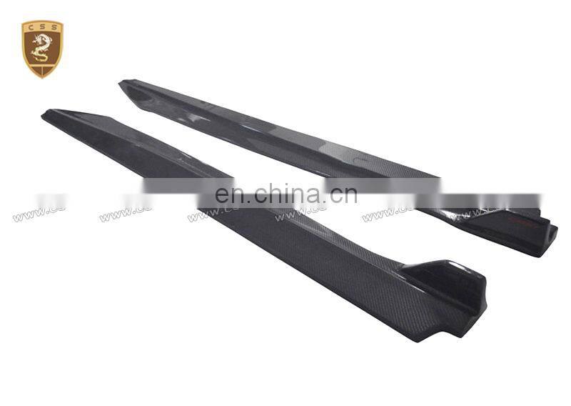 Cmst style Carbon fiber body for audi R8 rear lip/front lip/side skirts