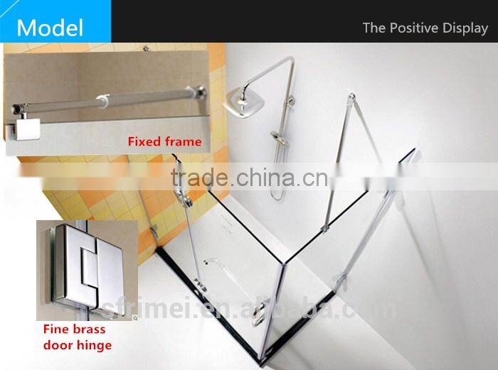 6mm Tempered Glass Diamond Tray Acrylic Frameless Shower Room From China