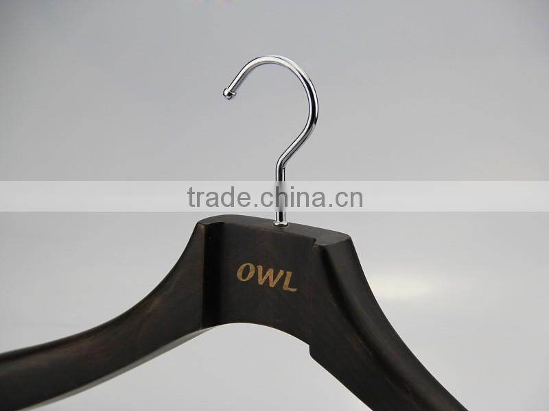 best selling wooden hanger and pants hanger with special shape