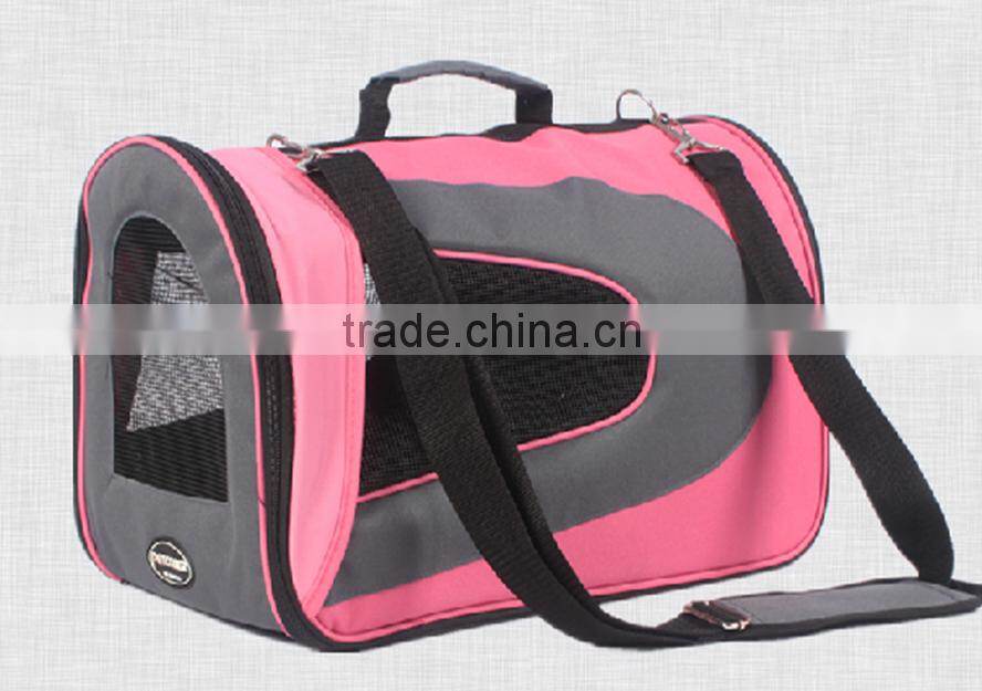 Soft Sided Pet Carrier Travel Portable Bag for Dogs, Cats and Puppies