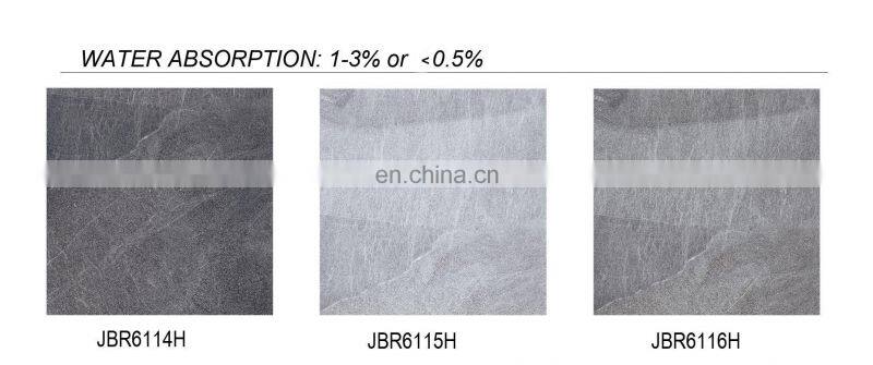 Foshan 600x600 grey outdoor kajaria floor tile marble vein ceramic bathroom tiles JB6077H
