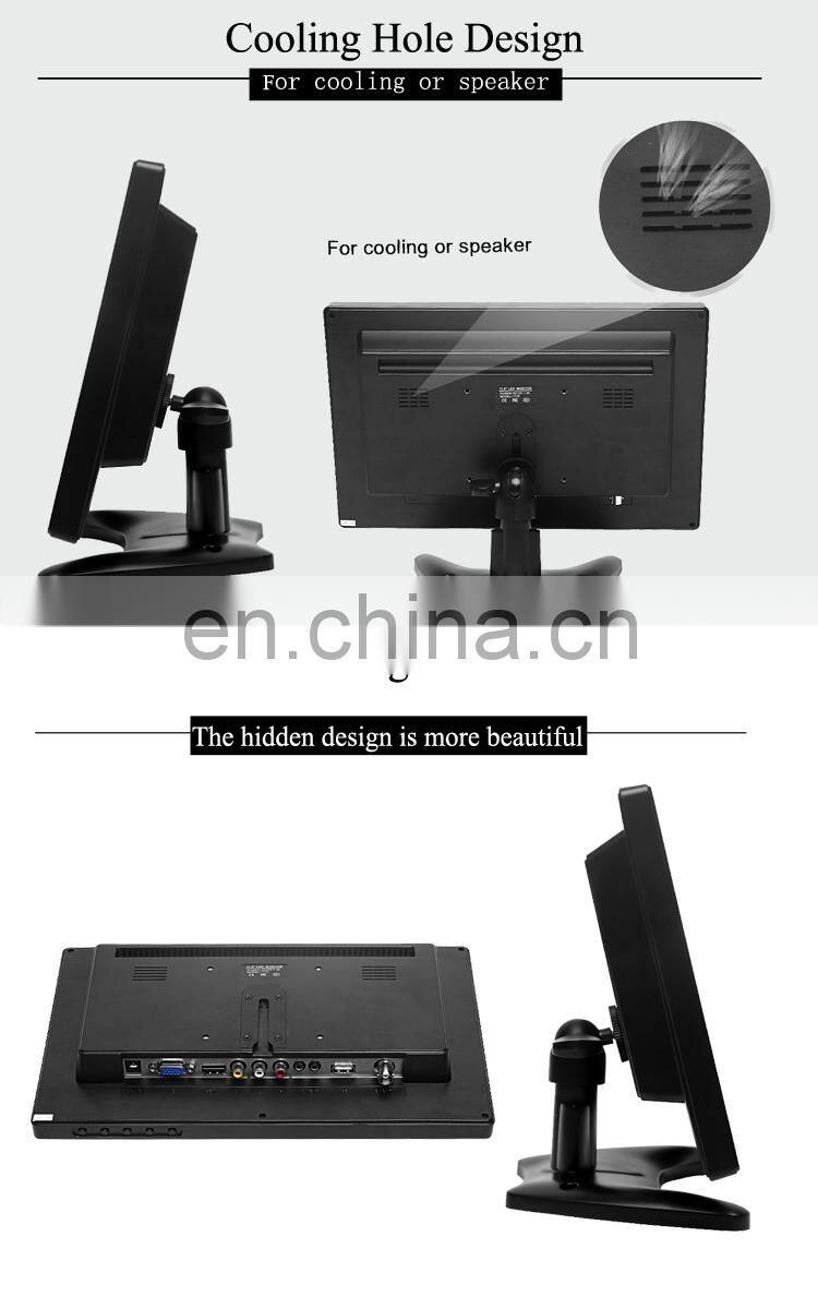 11.6" Full HD LCD Monitor Wholesale Desktop gaming computer CCTV monitor