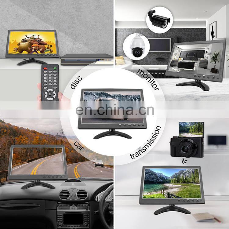 High quality 10.1 Inch PC Computer Monitor with HDMI/VGA/AV/BNC/USB input for gaming machine