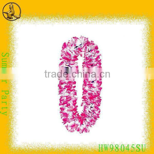 Hawaii flower lei,handmade summer party flower wreaths
