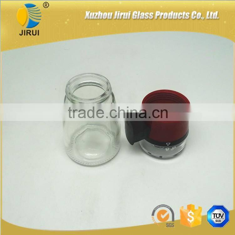 salt manual pepper grinder with color lid