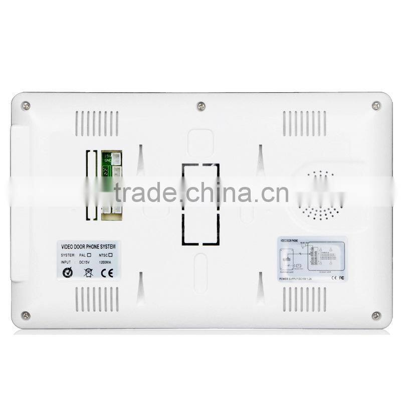 Cheap 7inch LCD wired video door bell door phone system for Home security protection