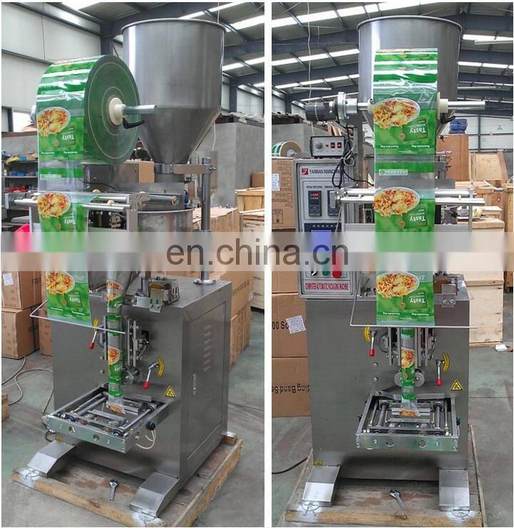 Automatic salt filling machine Auto refined edible salt volumetric weighing bagging machinery good price for sale
