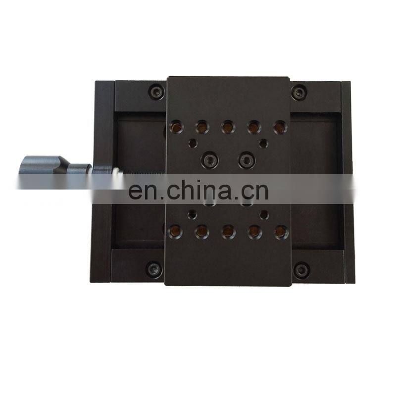 PT-SD102P X Axis Manual Linear Stage 50mm Translation Stage Manual Platform Optical Sliding Table