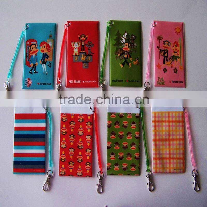 2015 promotional printed id card holders ,pvc uv print card holder , Business card holder