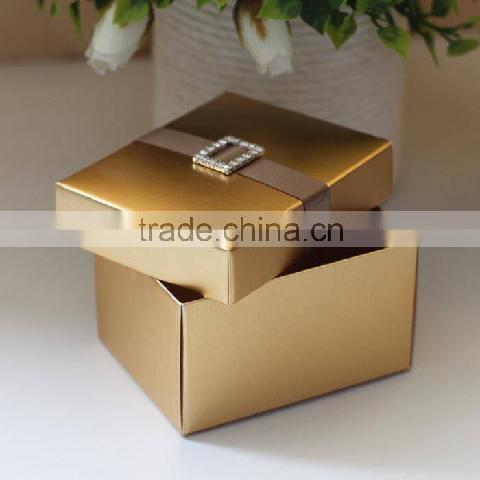 New Style Golden Wedding Favors Wedding Paper Candy Box