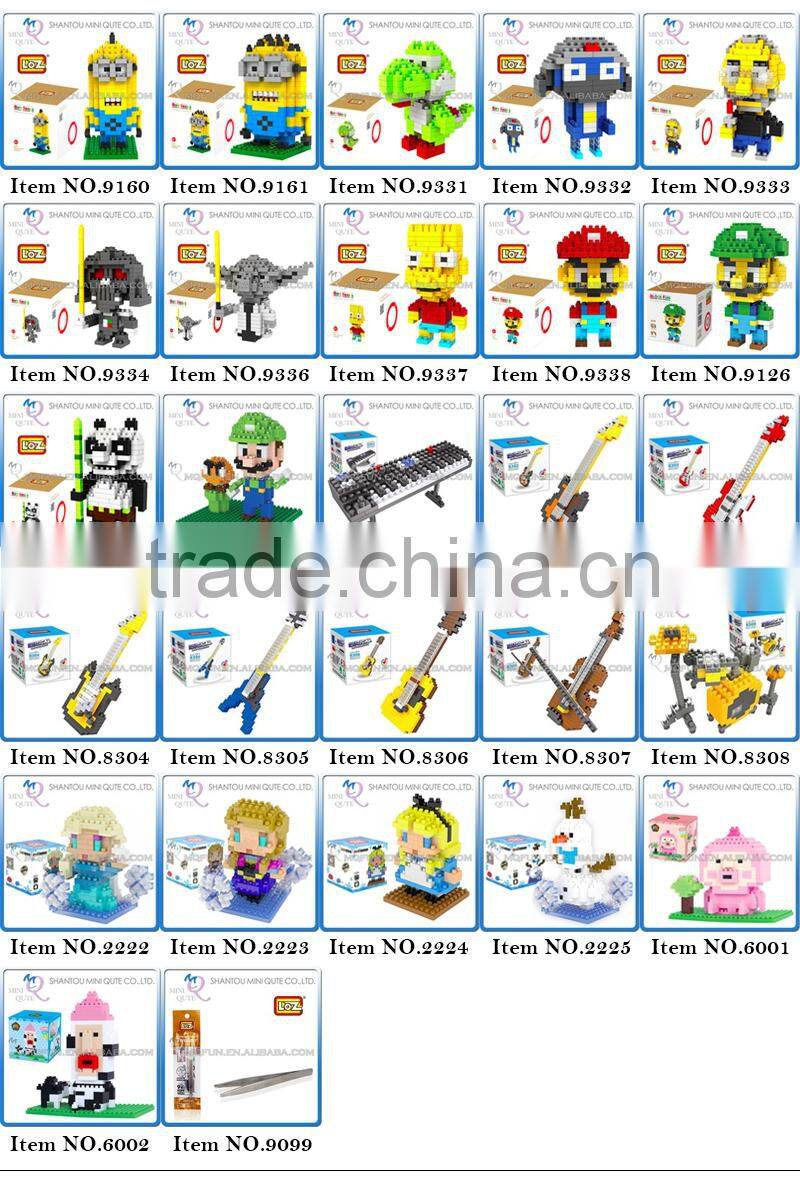 Mini Qute Over 500 styles loz diamond block gift for boy