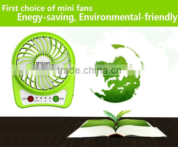 Multi-functional Rechargeable MINI USB Fan Li-ion battery Fan