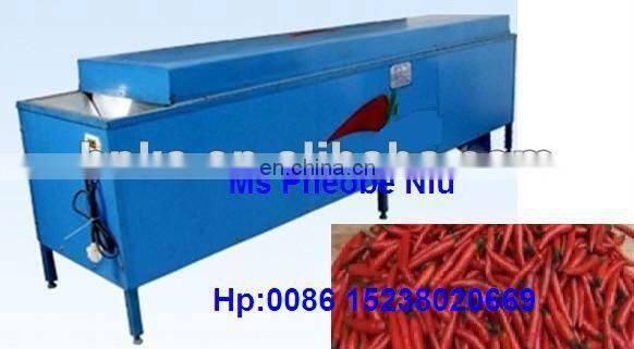 Green chili tail cutter machine / red pepper stem remover machine