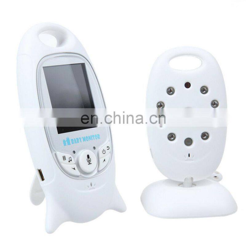 VB601 2.0inch LCD screen 2.4Ghz night vision shooting temperature detection digital audio baby monitor camera VB601