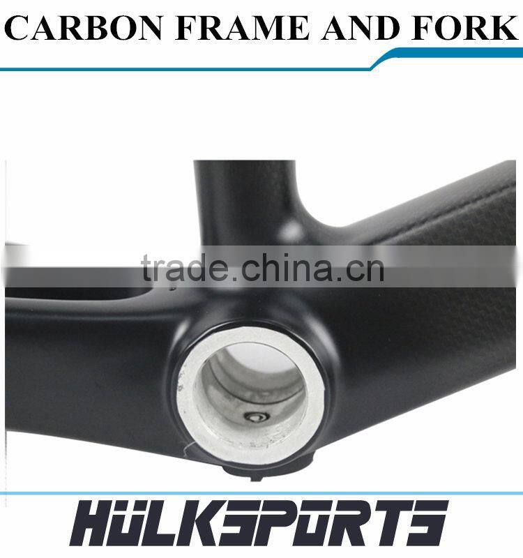 high quality cheap 20inch BMX Carbon bicycle frame carbon Fork Carbon BXM frame