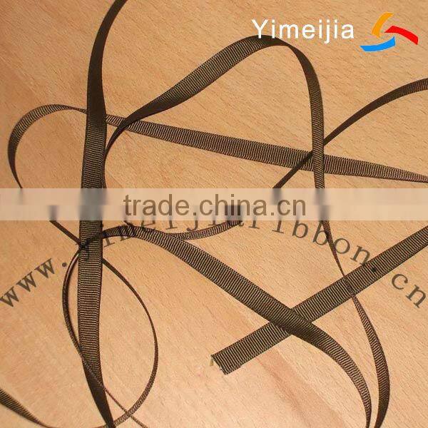 no shrinkage polyester grosgrain ribbon