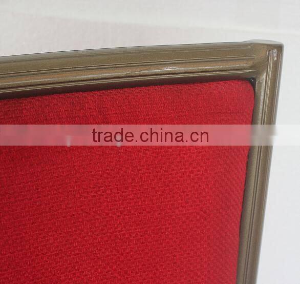 Different colors cheap price wholesale imitated wooden chair for hotel chair, simple design metal dining chair