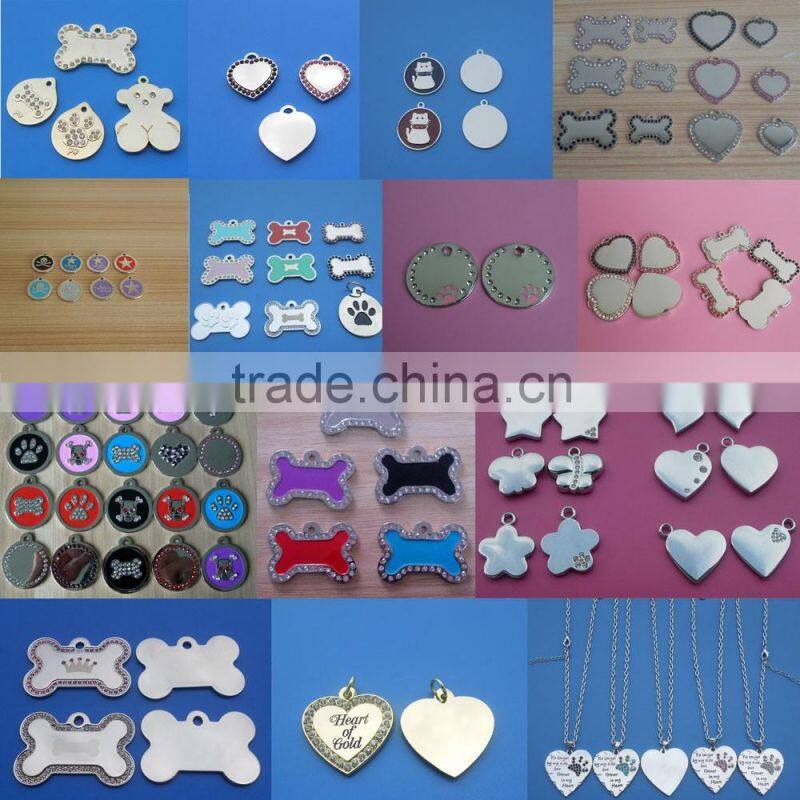 Wholesale Full Color Printed ID Pet Dog Tag Name Tag