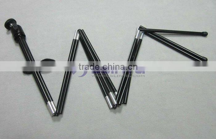 Folding compact tripod with Sturdy aluminum legs