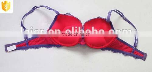 2016 sexy lace padded cup bra hipster sets for ladies