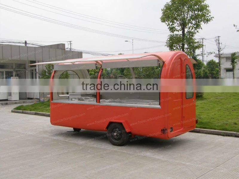 mobile food cart with wheels