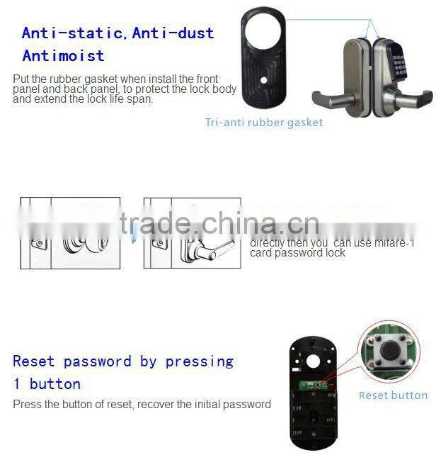 Smart door handles and locks