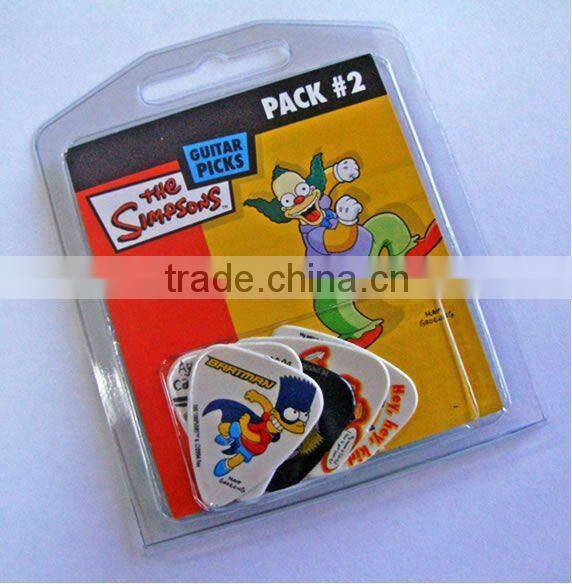 clamshell package with printed card insert