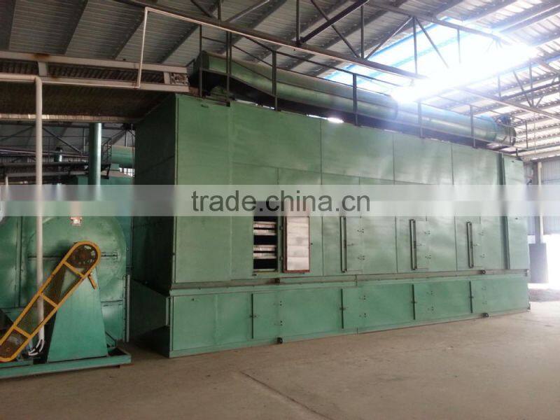 Mesh belt dryer for potato