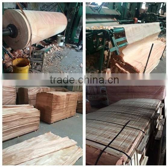 0.22-0.35mm door size bintangor veneer from Linyi factory