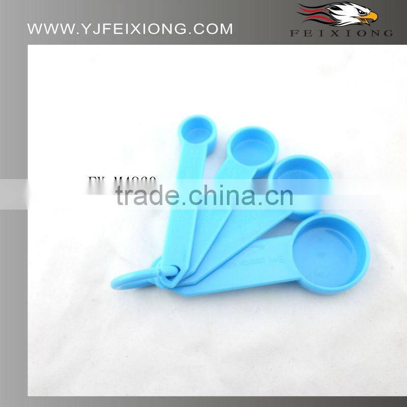 High quality !4pcs plastic measuring spoon set