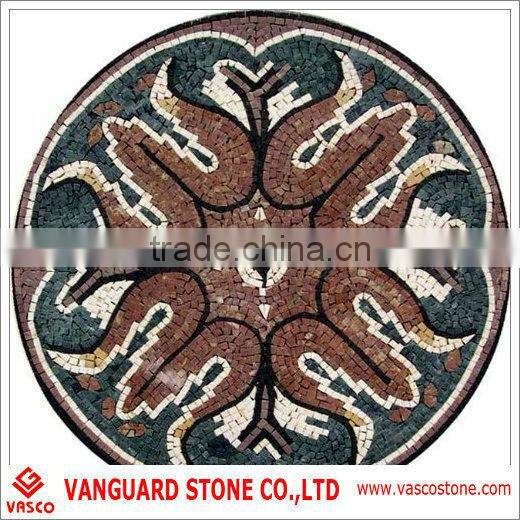 Waterjet Marble Tile Mosaic Medallion