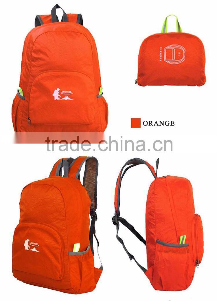 portable receive bag for ultra light backpack with can be fold