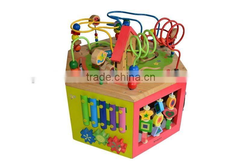 Continued Selling Stocks Item Kindergarten Play Toys Child's Creativity Biggins Educational Wooden Toy for Kids