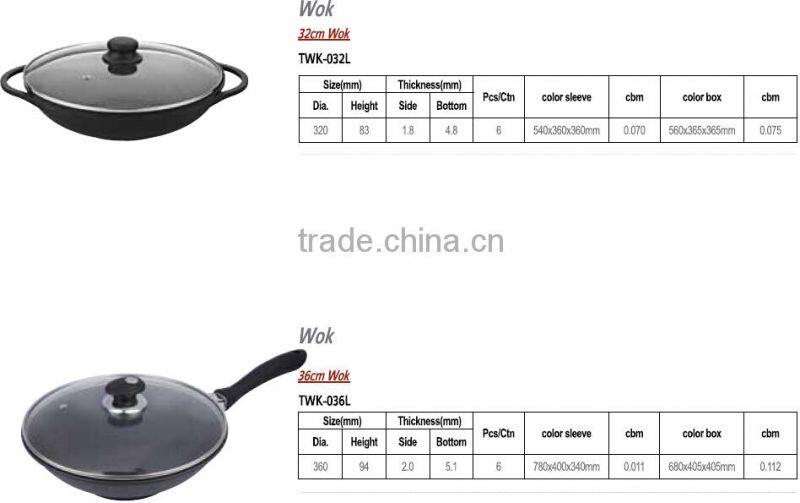 Top Quality 32cm electric wok fondue