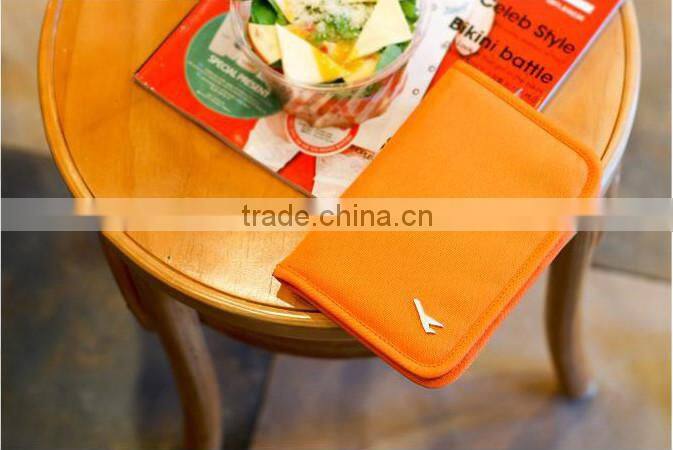 wholesale Waterproof durable carbon fiber leather passport holder