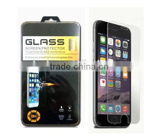 Anti Scratch 9h Tempered Glass For iPhone 6, 3D Titanium Alloy Tempered glass screen protector