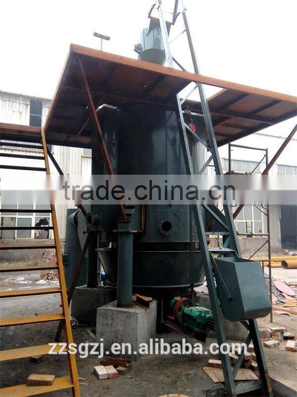 Simple coal gasifier for electric generator power